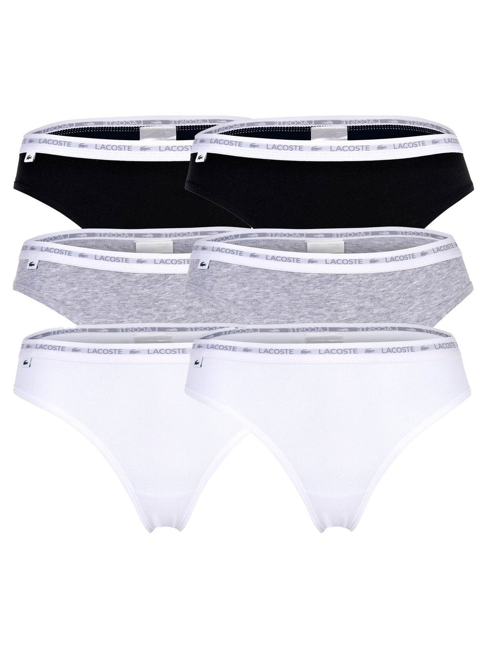 Lacoste String 6er Pack Damen Baumwolle