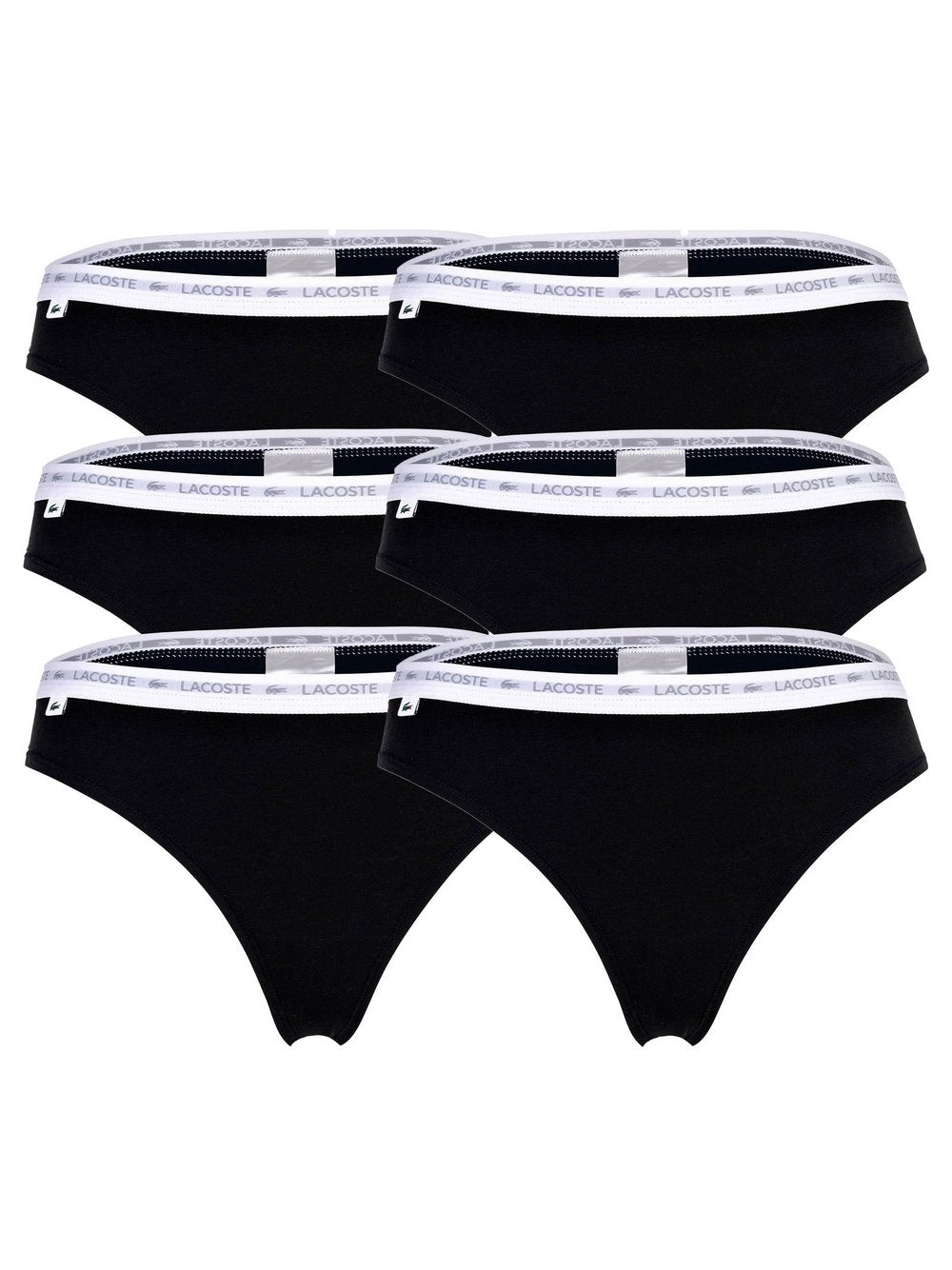 Lacoste String 6er Pack Damen Baumwolle