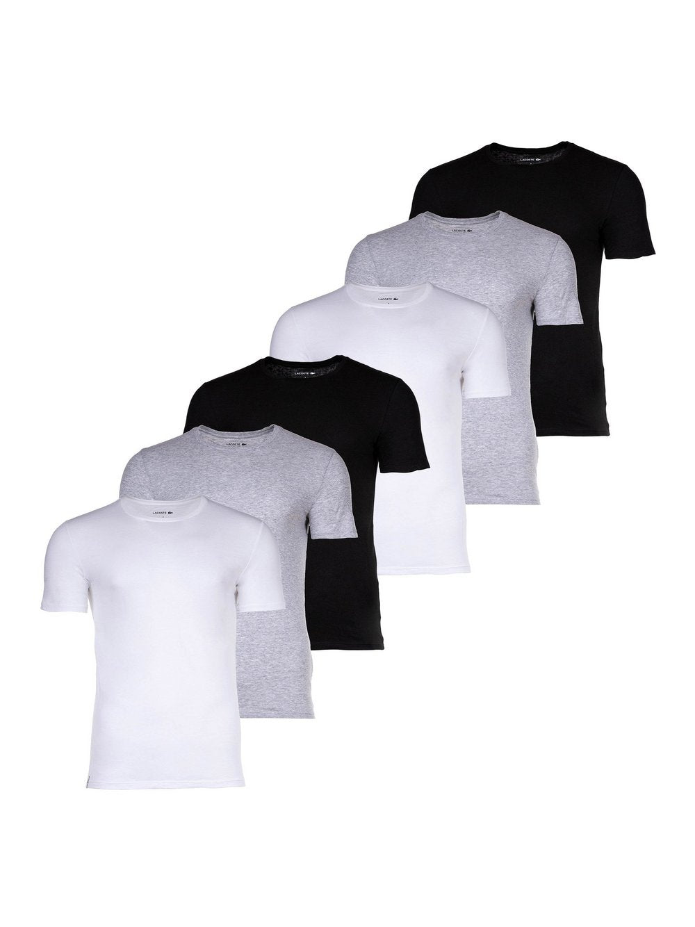 Lacoste T-Shirt 6er Pack Herren Baumwolle