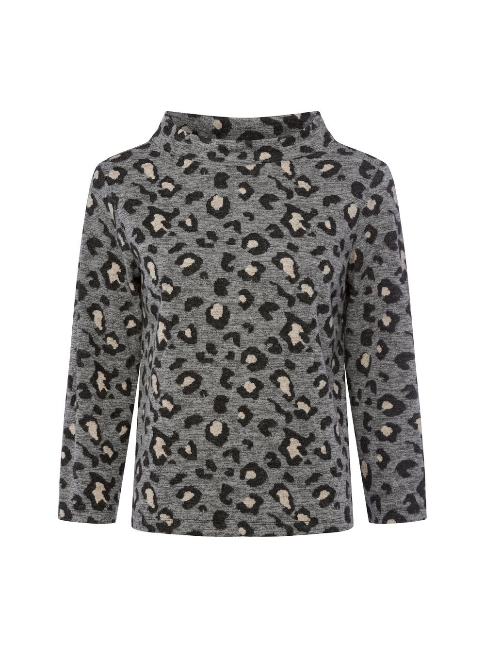 More & More Langarmshirt Damen gemustert