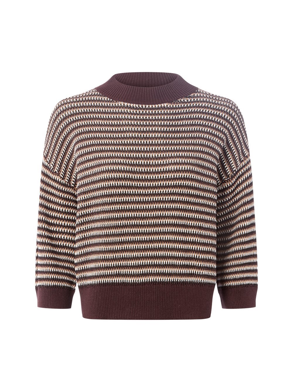 Opus Strickpullover Damen Baumwolle gemustert