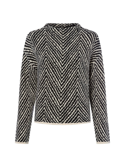 Someday Strickpullover Damen gemustert