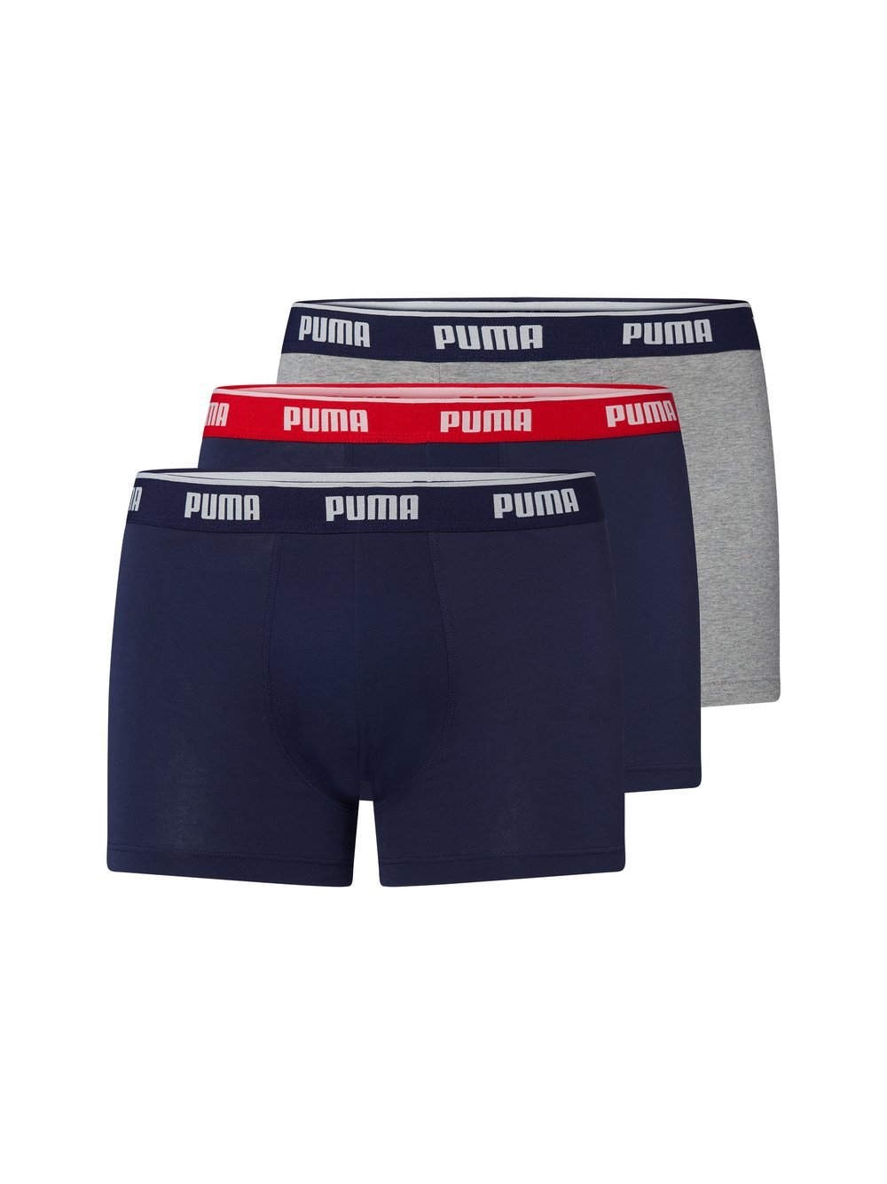 Puma Boxershorts im 3er-Pack Herren Baumwolle