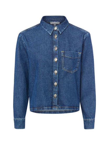 Marie Lund Jeansbluse Damen Baumwolle