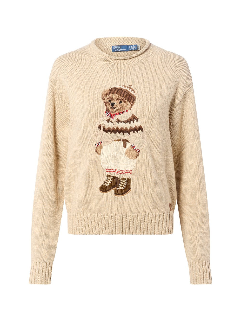 Polo Ralph Lauren Strickpullover mit Cashmere-Anteil Damen Baumwolle gemustert