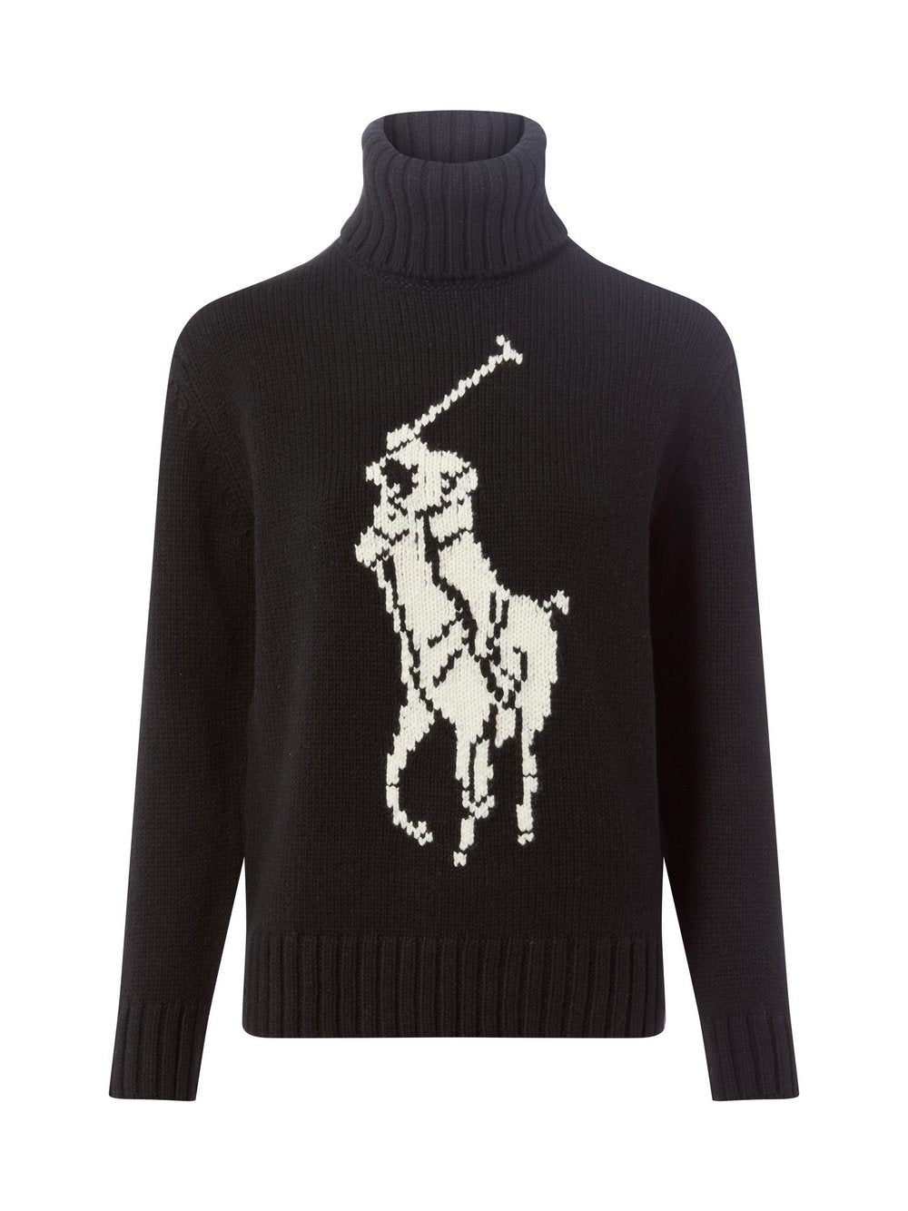 Polo Ralph Lauren Rollkragenpullover aus Wolle Damen gemustert