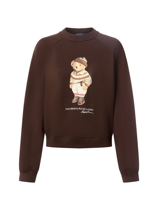 Polo Ralph Lauren Sweatshirt Damen Baumwolle bedruckt