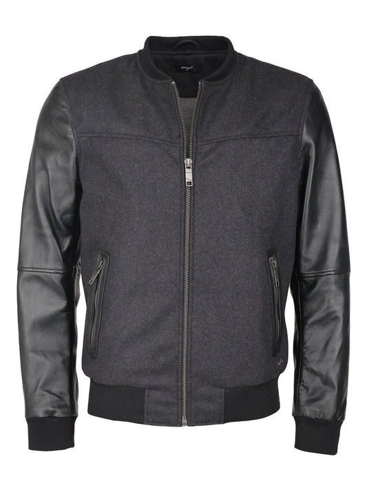 Maze Lederjacke Herren Wolle