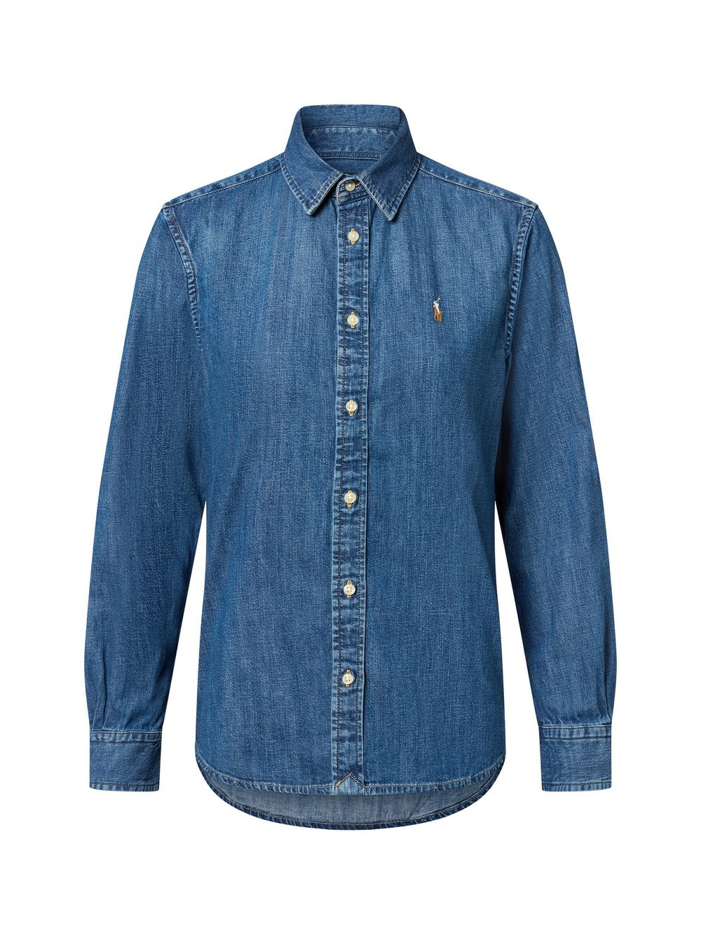 Polo Ralph Lauren Jeansbluse Damen Baumwolle