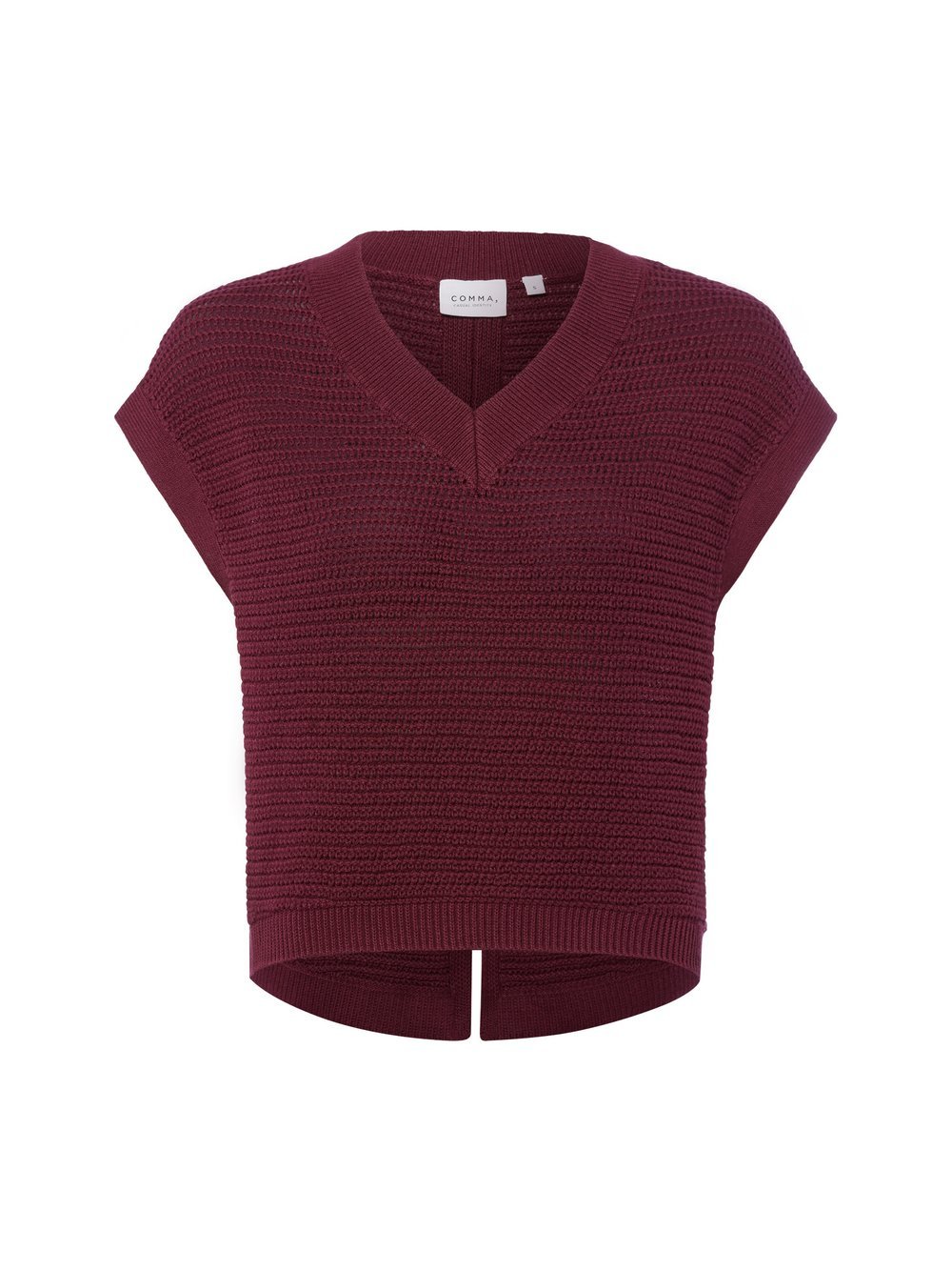 comma casual identity Strickpullunder Damen Baumwolle