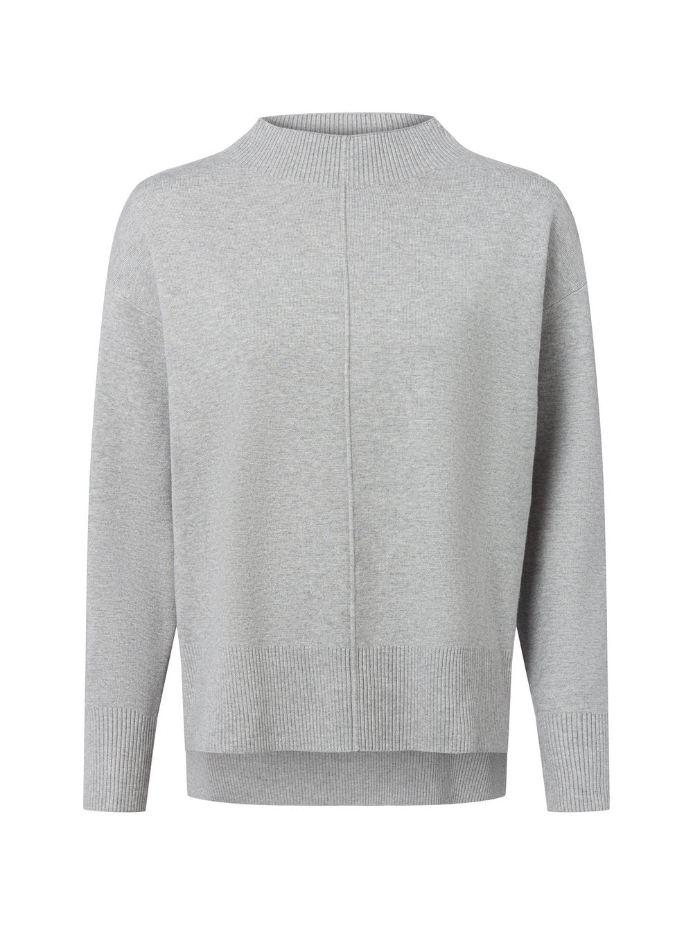comma casual identity Pullover Damen Viskose meliert