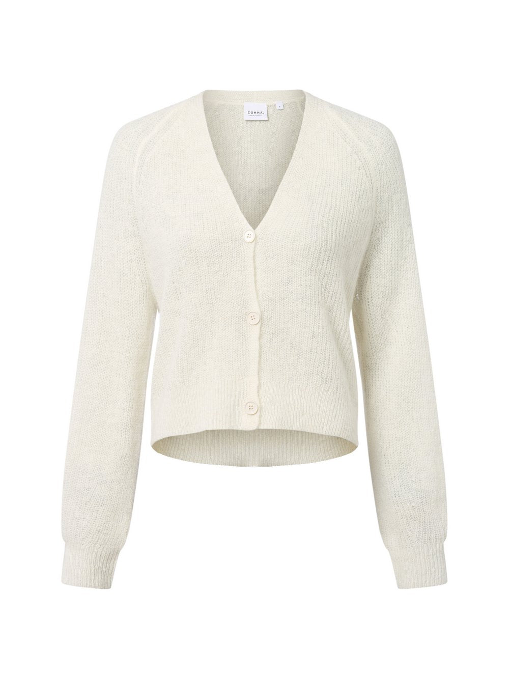 comma casual identity Strickjacke mit Alpaka-Anteil Damen Grobstrick