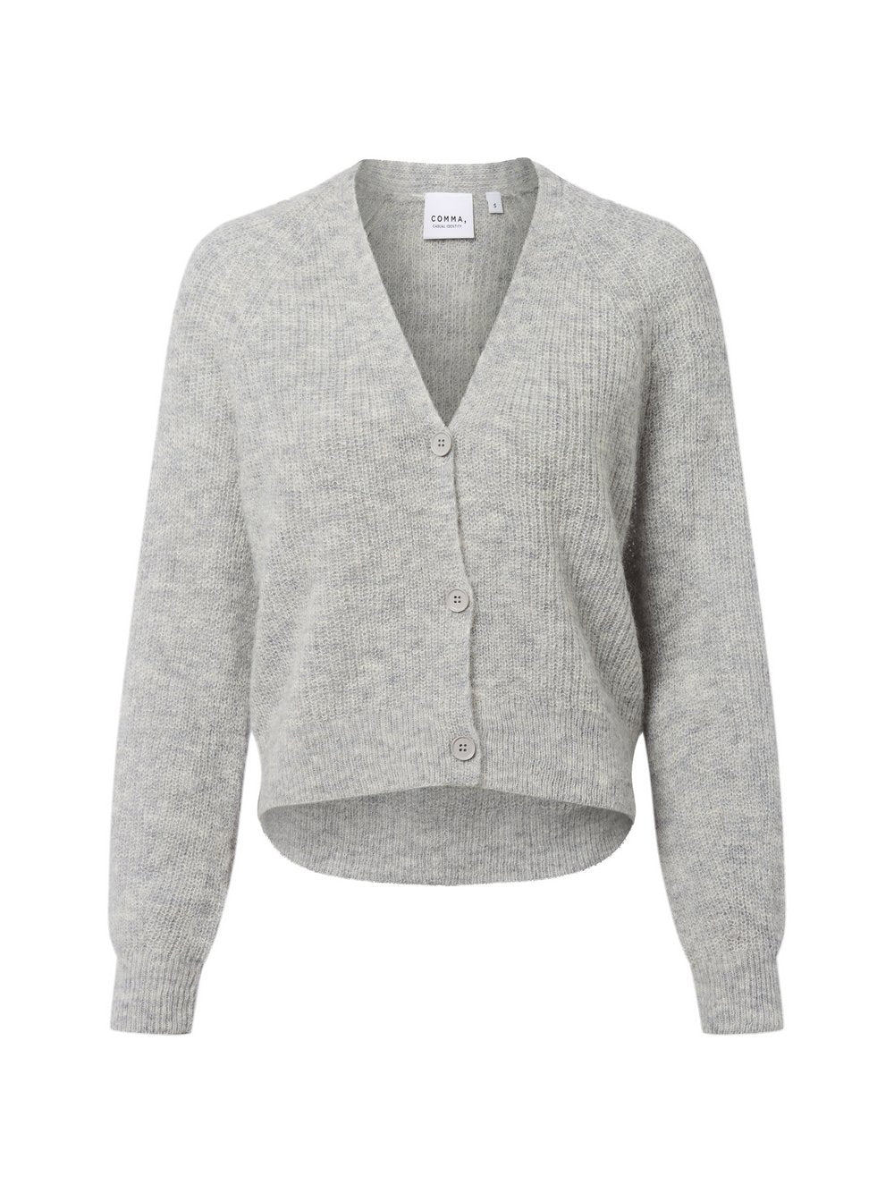 comma casual identity Strickjacke mit Alpaka-Anteil Damen Grobstrick