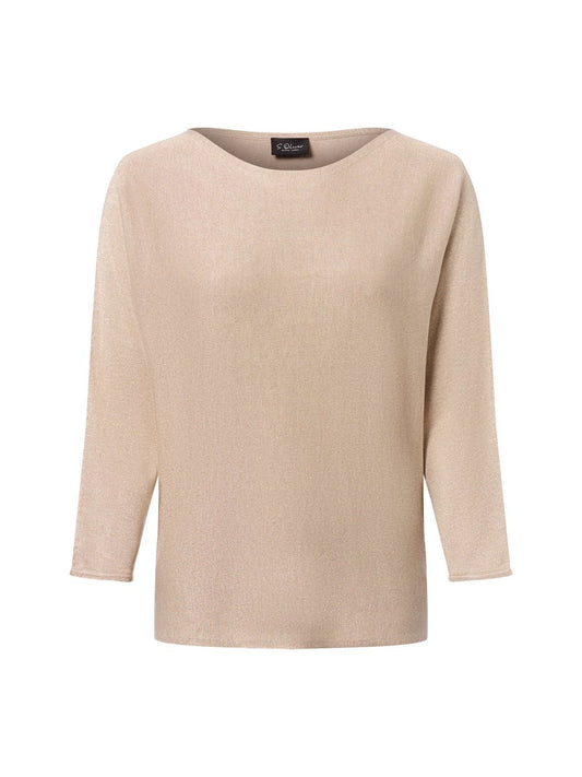 s.Oliver LABEL Pullover Damen Viskose meliert