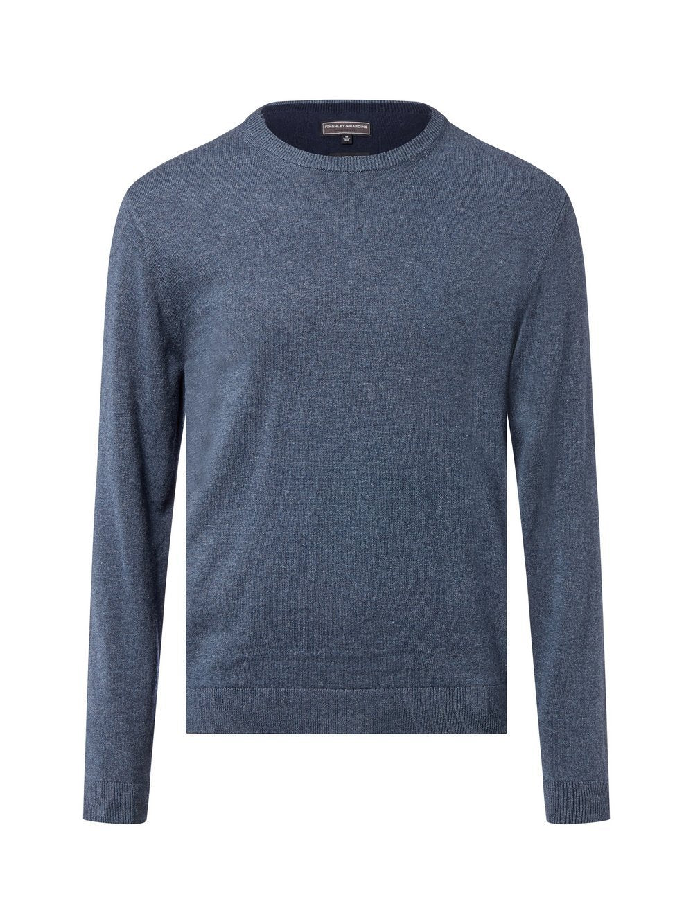 Finshley & Harding Pullover mit Cashmere-Anteil Herren Baumwolle meliert