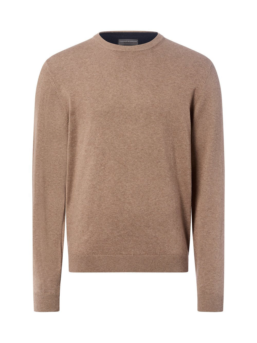 Finshley & Harding Pullover mit Cashmere-Anteil Herren Baumwolle meliert