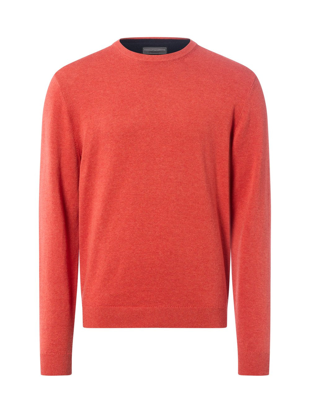 Finshley & Harding Pullover mit Cashmere-Anteil Herren Baumwolle meliert