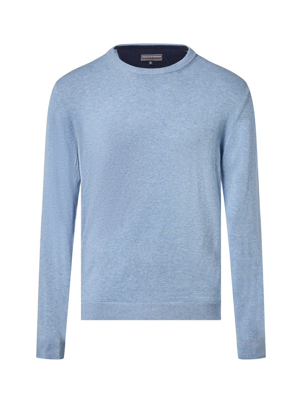 Finshley & Harding Pullover mit Cashmere-Anteil Herren Baumwolle meliert