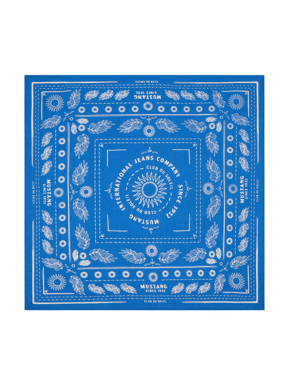 Mustang Schal Damen Baumwolle