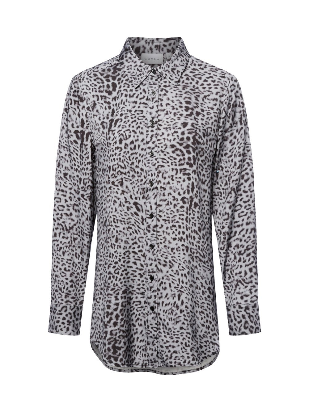 comma Hemdbluse Damen Viskose gemustert