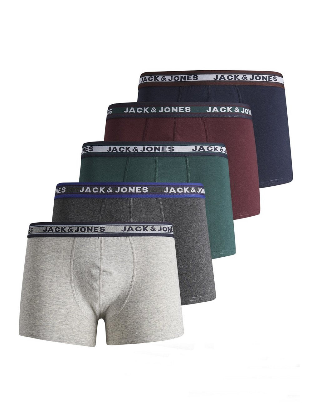 Jack & Jones Junior Boxershorts Jungen Baumwolle meliert