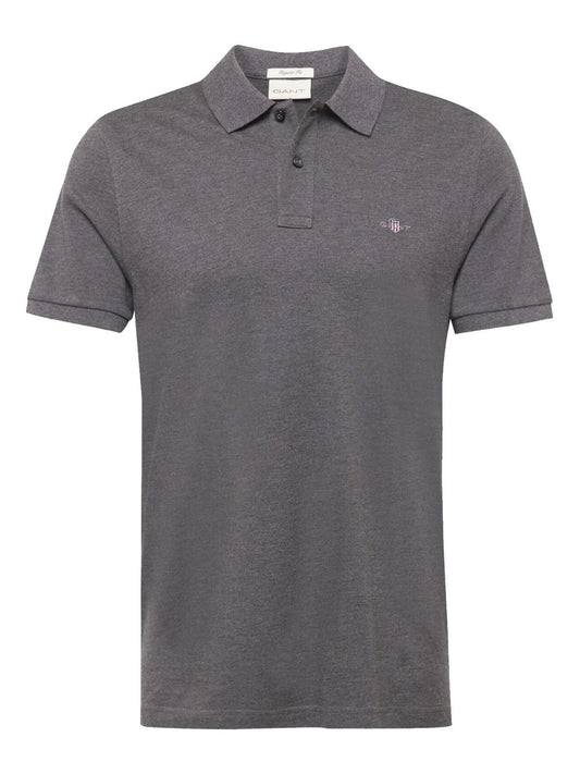 Gant T-Shirt Herren Baumwolle meliert