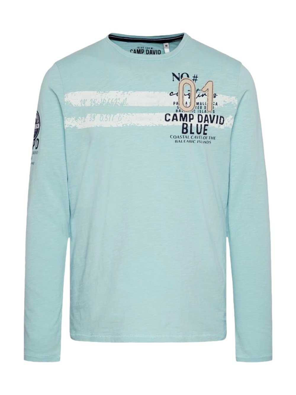 Camp David Longsleeve Herren Baumwolle bedruckt