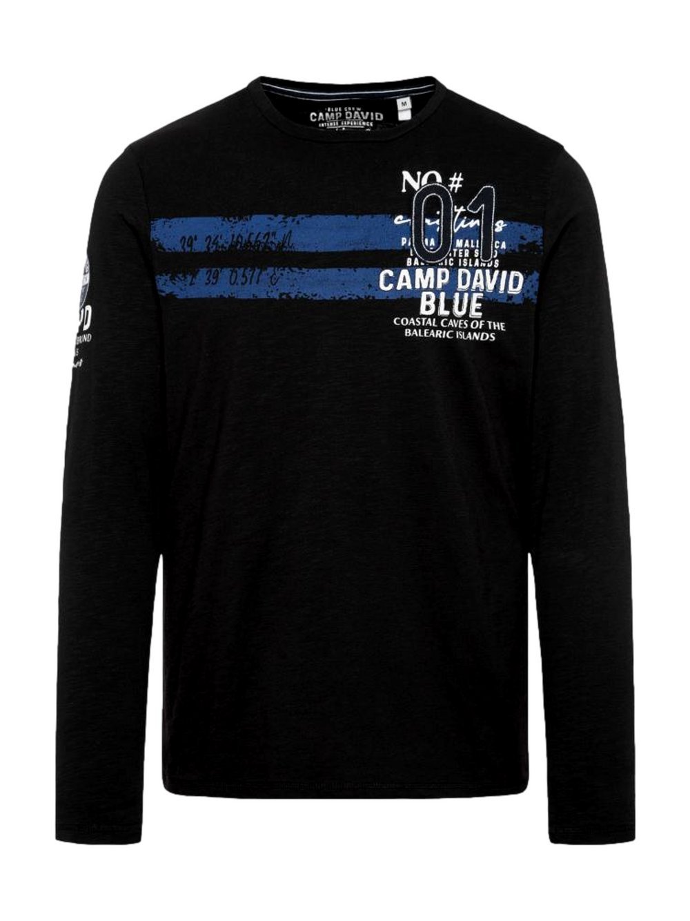 Camp David Longsleeve Herren Baumwolle bedruckt
