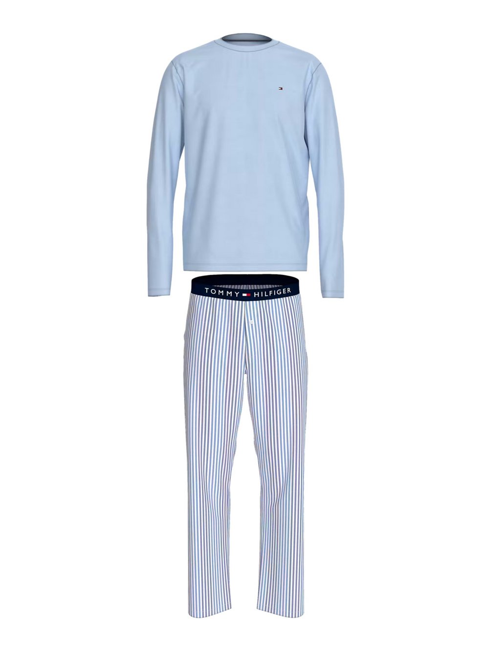 Tommy Hilfiger Pyjama Herren Baumwolle gestreift