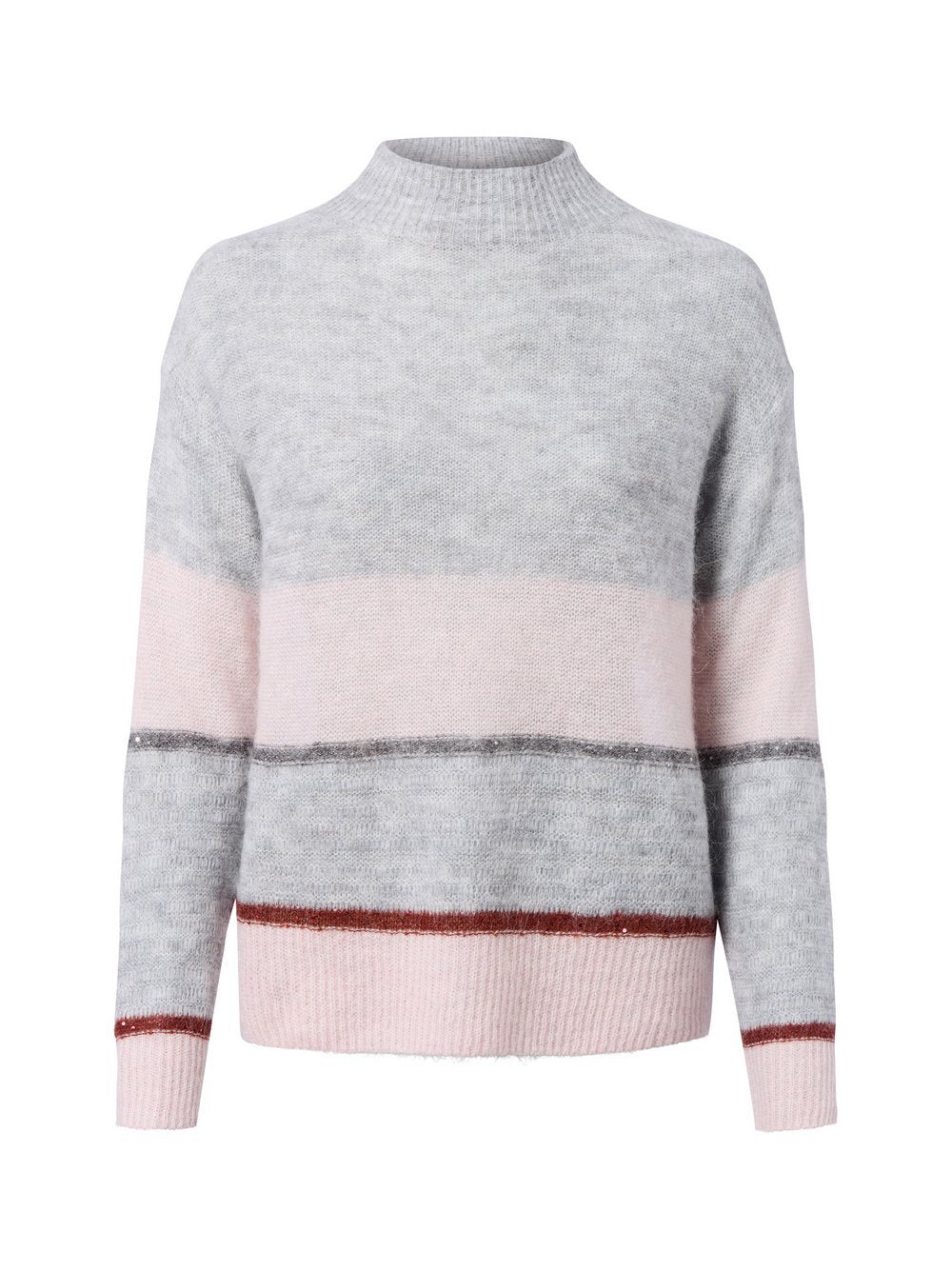 s.Oliver LABEL Strickpullover mit Alpaka-Anteil Damen Polyamid gestreift