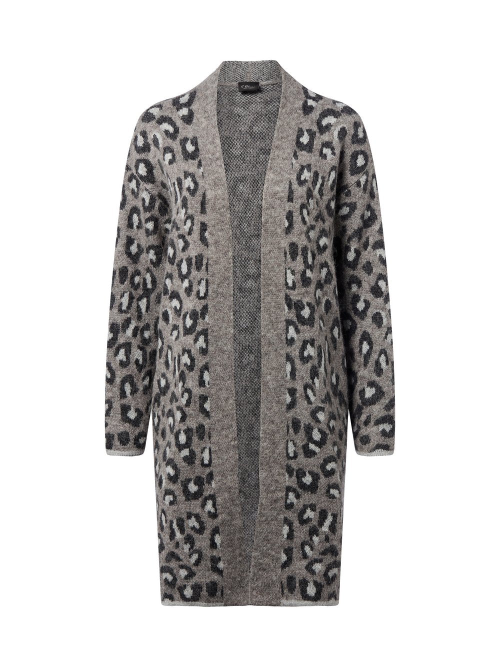 s.Oliver LABEL Strickhülle mit Woll-Anteil Damen Wolle gemustert