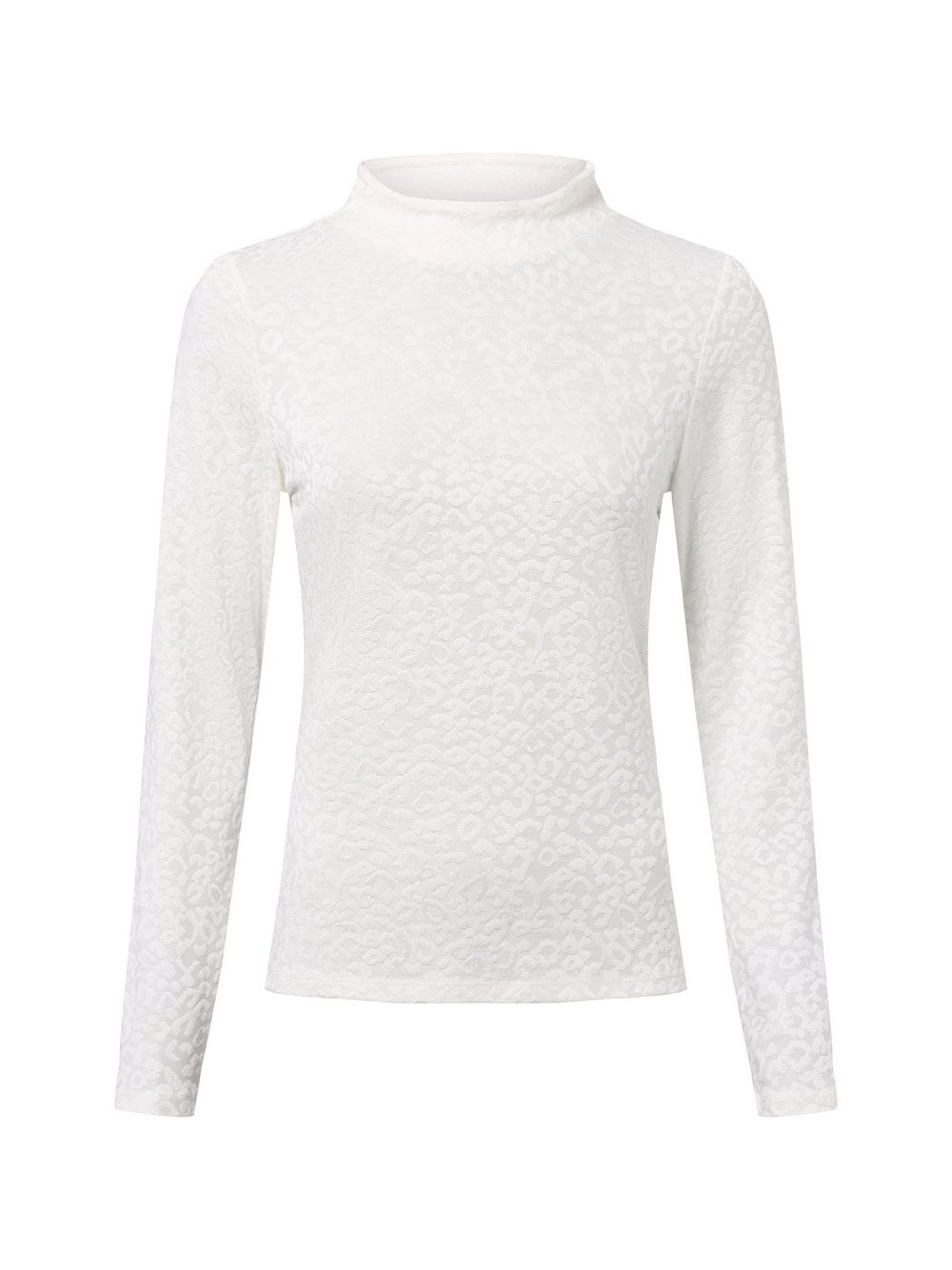 s.Oliver LABEL Langarmshirt Damen Viskose strukturiert