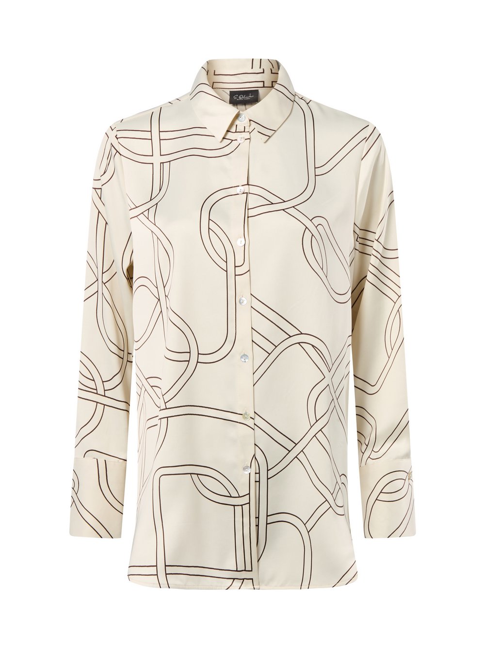 s.Oliver LABEL Hemdbluse Damen gemustert