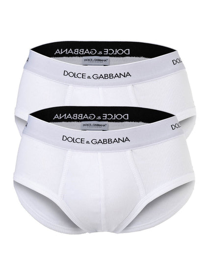 Dolce & Gabbana Slip 2er Pack Herren Baumwolle