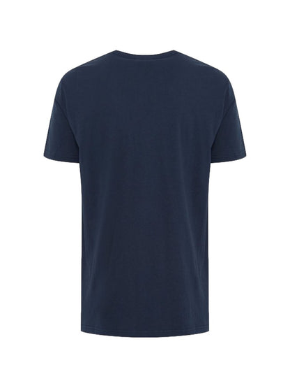 Solid T-Shirt Herren Baumwolle