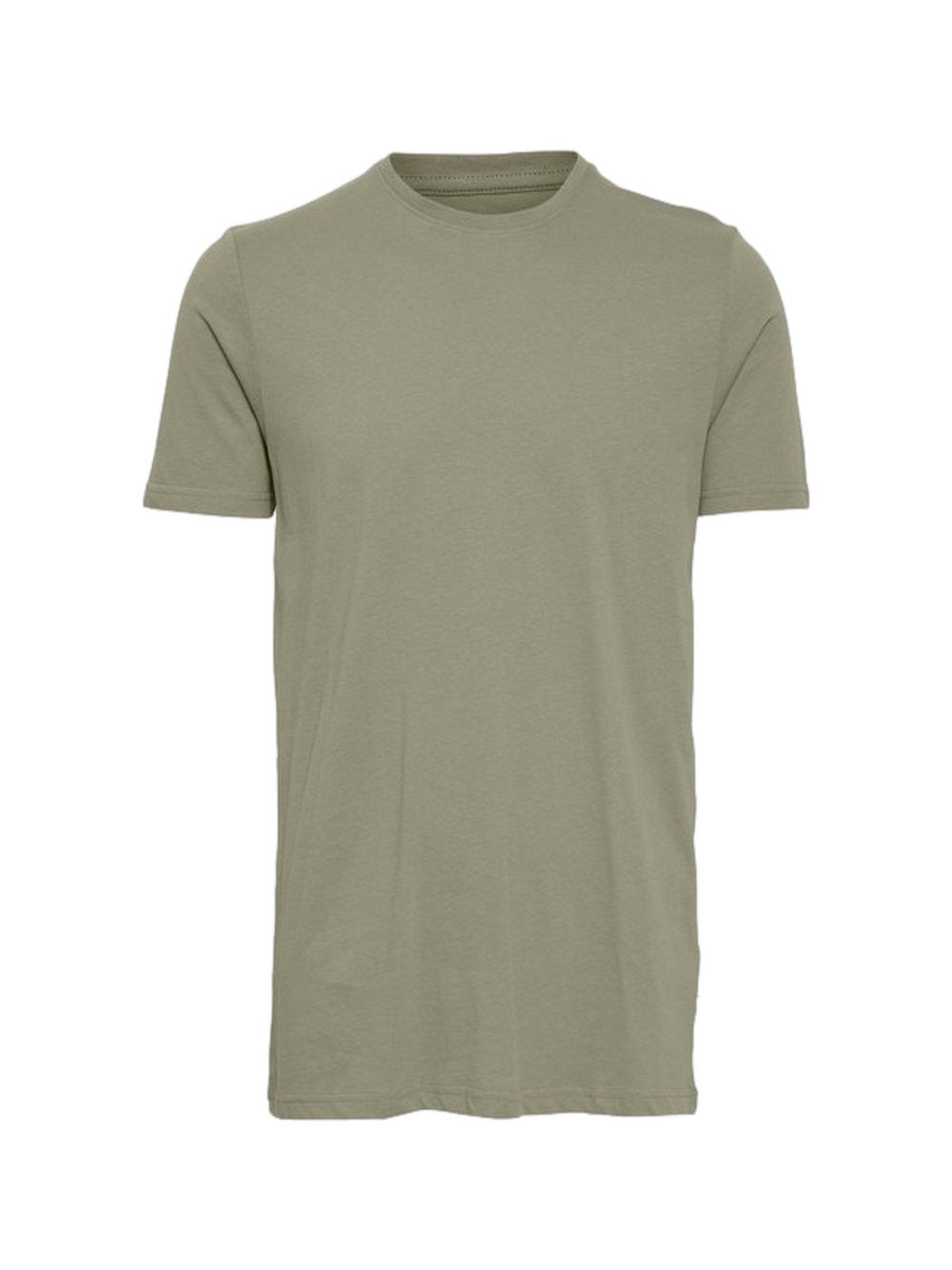 Solid T-Shirt Herren Baumwolle