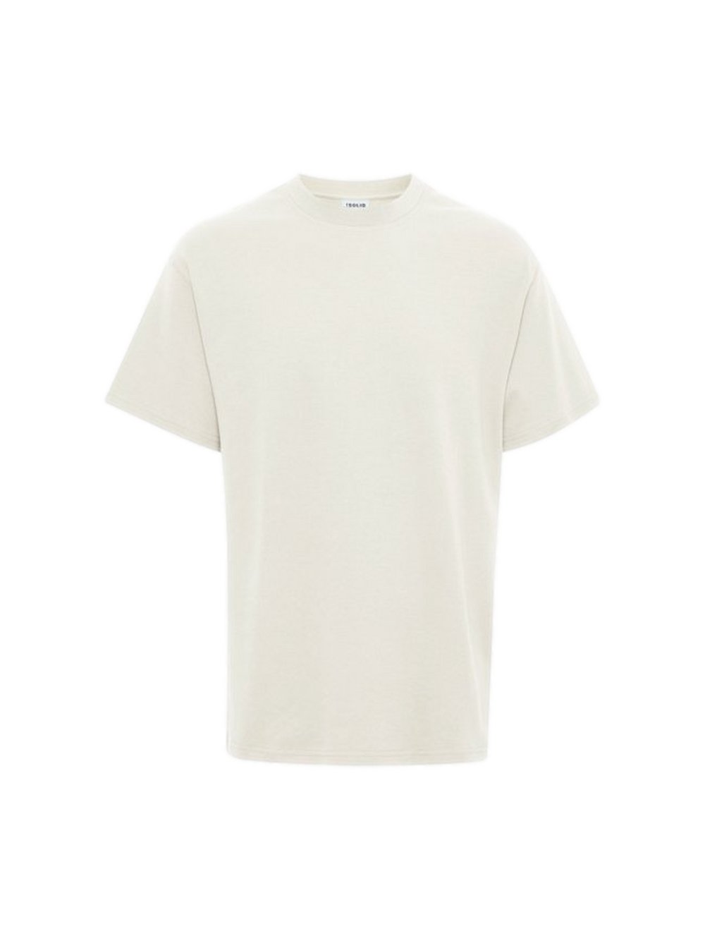 Solid T-Shirt Herren Baumwolle