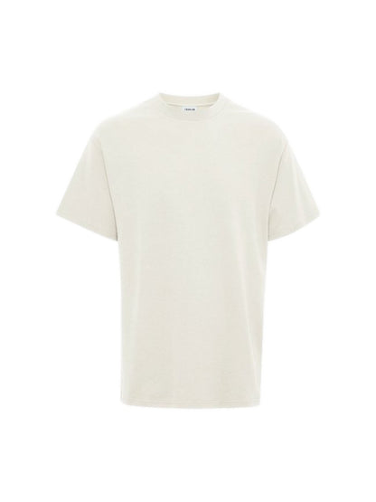 Solid T-Shirt Herren Baumwolle