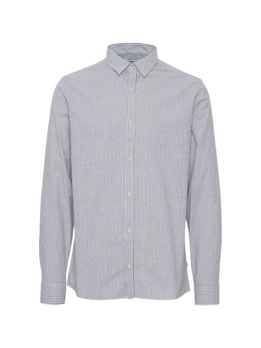 Solid Hemd Herren Regular Fit Baumwolle gestreift