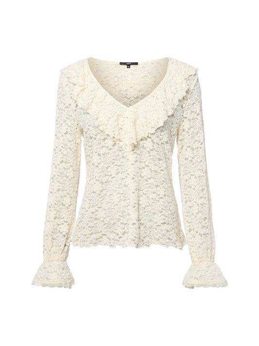 zero Blusenshirt Damen Baumwolle