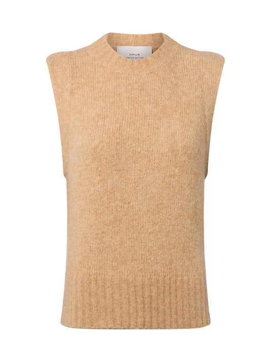 Opus Strickweste mit Mohair-Anteil – Pucku Damen meliert