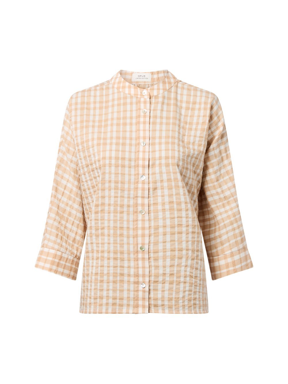 Opus Blusenshirt Damen kariert
