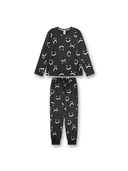 Sanetta Pyjama Mädchen Baumwolle bedruckt