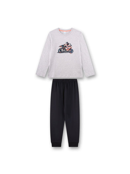 Sanetta Pyjama Jungen Baumwolle bedruckt