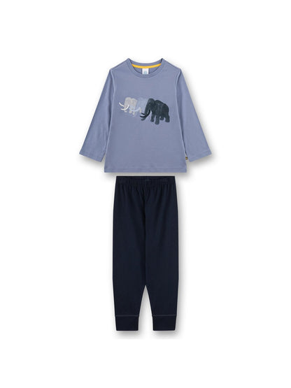Sanetta Pyjama Jungen Baumwolle bedruckt