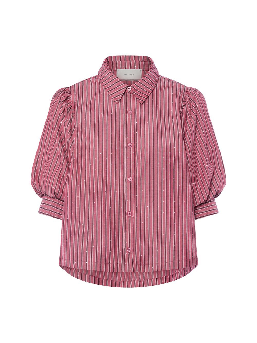 Neo Noir Hemdbluse Damen gestreift