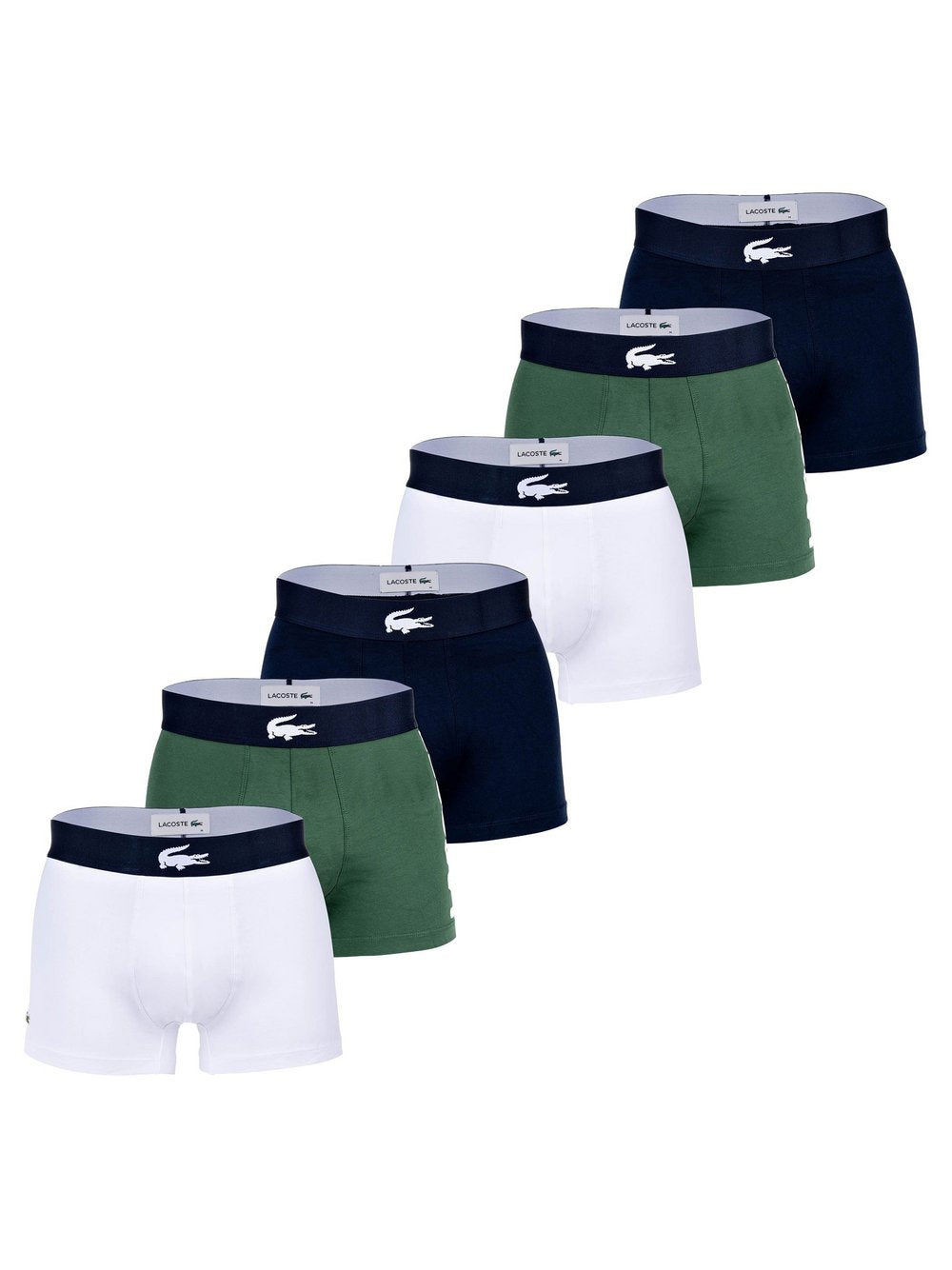 Lacoste Boxershort 6er Pack Herren Baumwolle gemustert