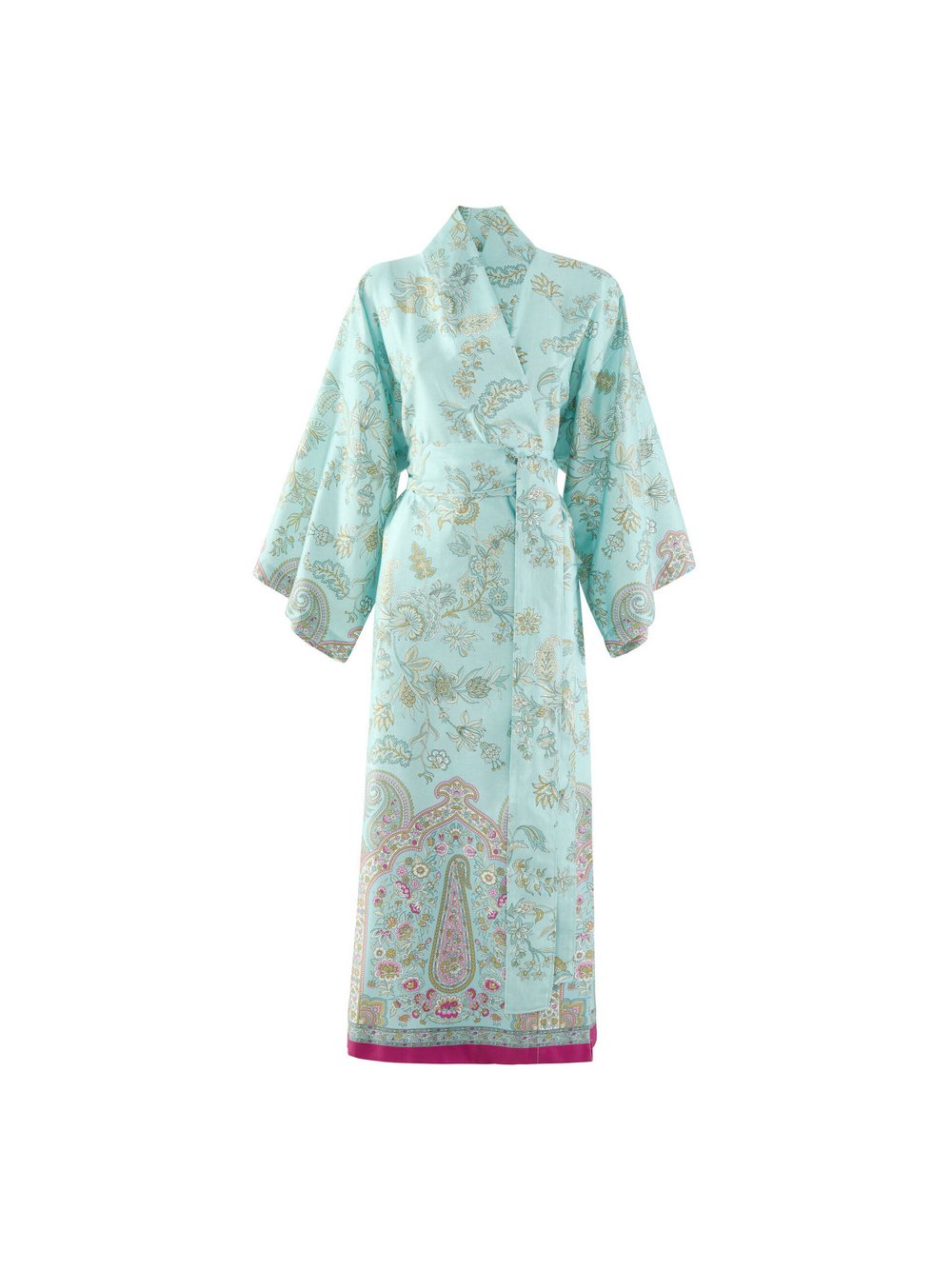 Bassetti Kimono Damen Baumwolle bedruckt