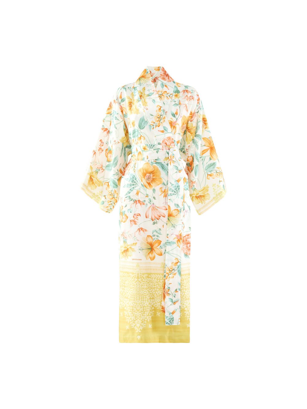 Bassetti Kimono Damen Baumwolle bedruckt