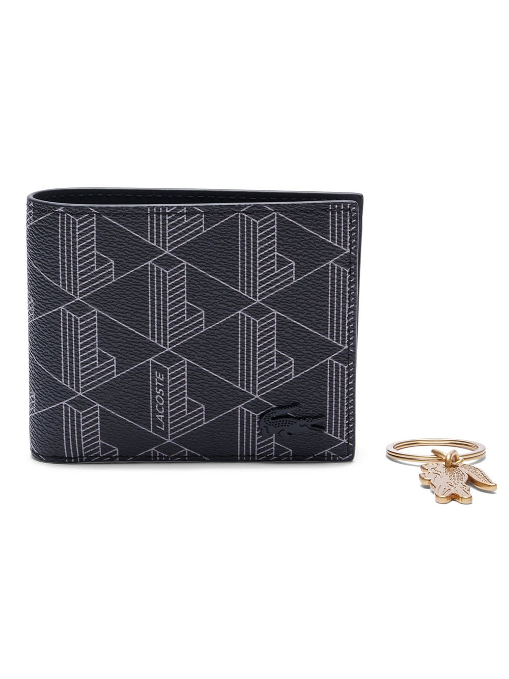 Lacoste Geldbörse Herren gemustert
